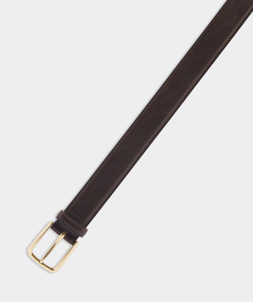 Vineyard Vines Boathouse Leather Belt
