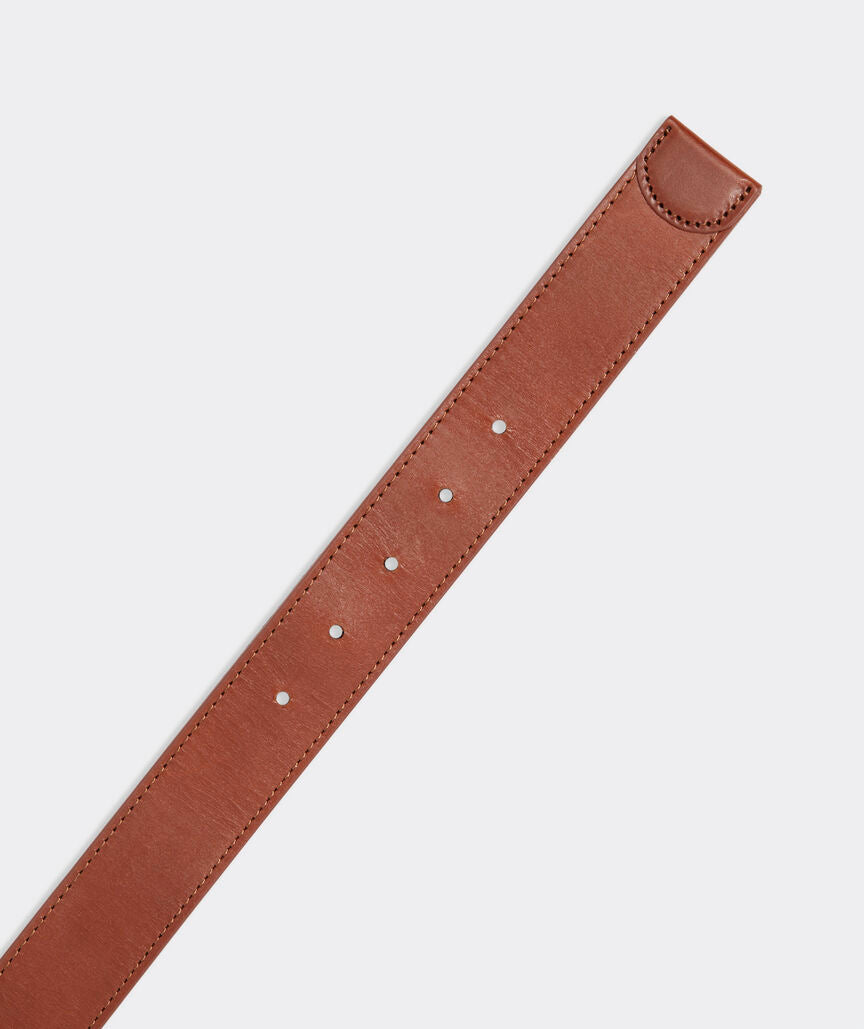 Vineyard Vines Leather & Webbing Reversible Belt