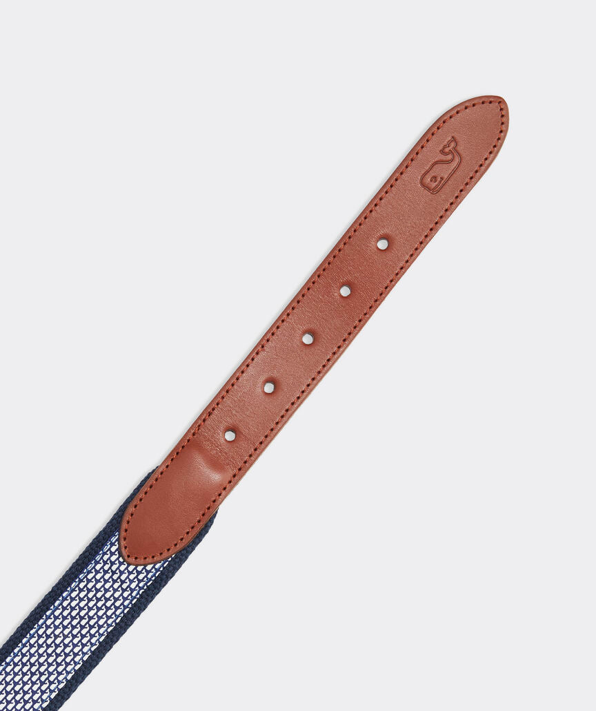 Vineyard Vines Micro Whale Canvas Club Belt