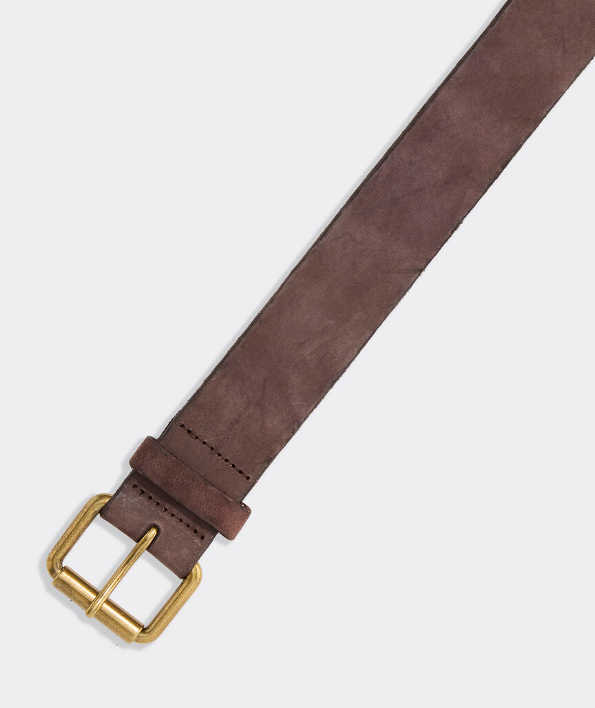 Vineyard Vines Lived-In Leather Belt