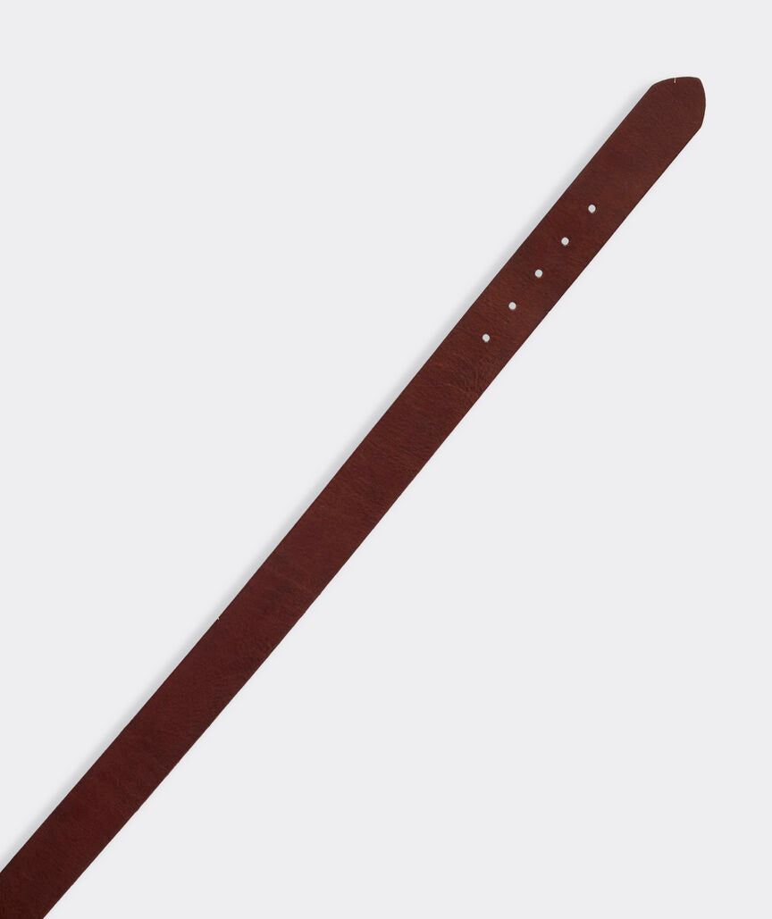 Vineyard Vines Leather Jeans Belt