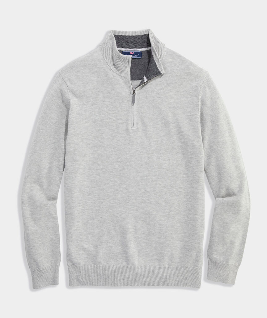 Vineyard Vines Tipped Boathouse Quarter-Zip