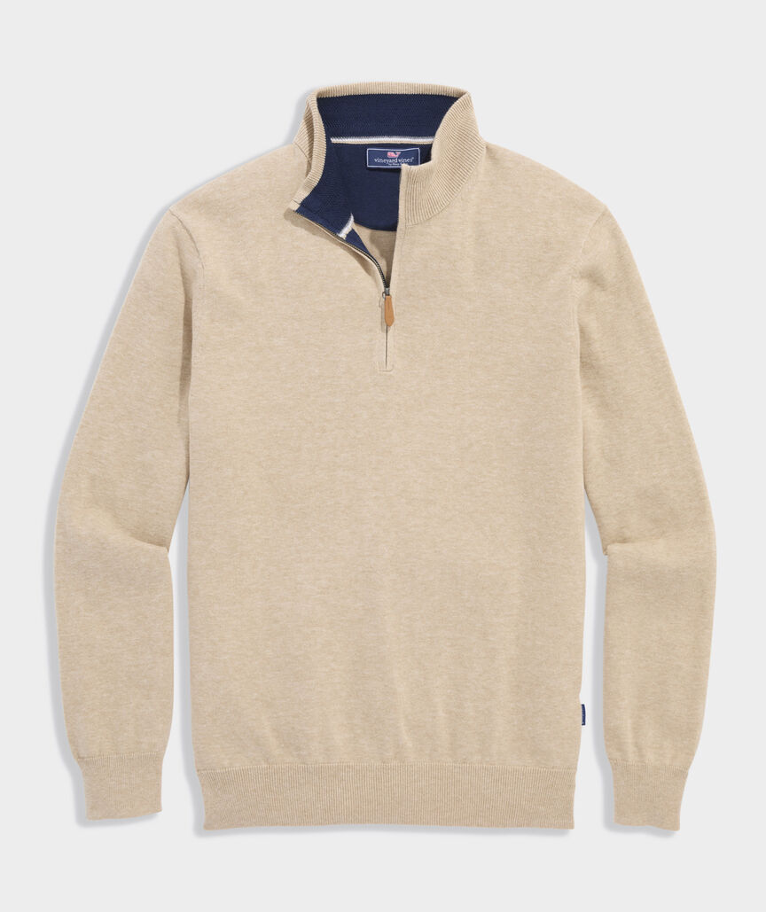 Vineyard Vines Tipped Boathouse Quarter-Zip