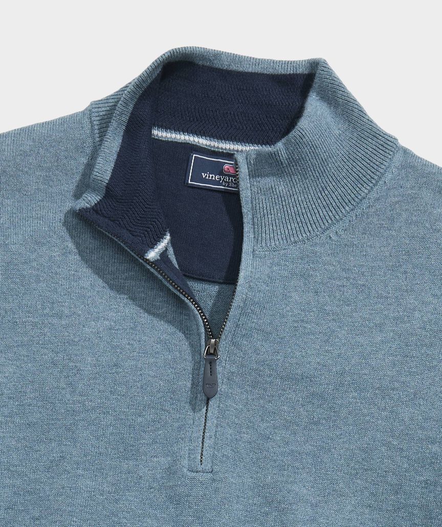 Vineyard Vines Tipped Boathouse Quarter-Zip