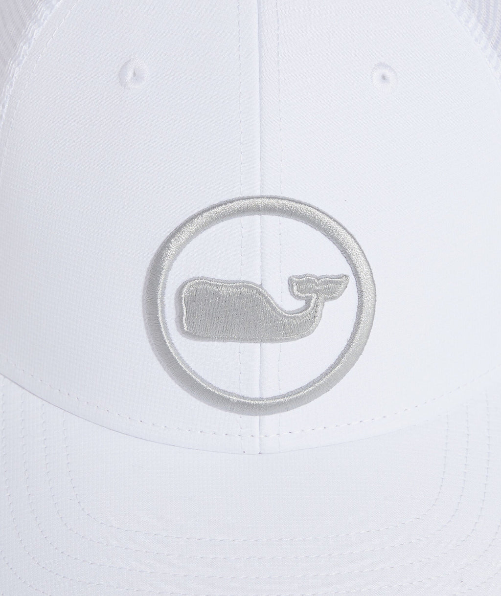 Vineyard Vines Whale Dot Performance Trucker Hat
