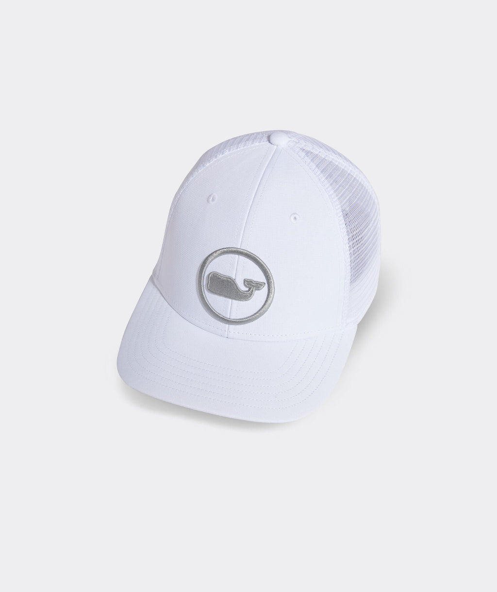 Vineyard Vines Whale Dot Performance Trucker Hat