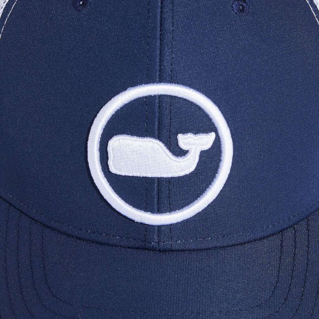 Vineyard Vines Whale Dot Performance Trucker Hat