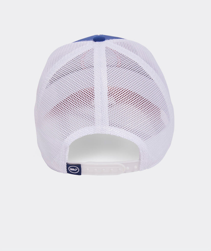 Vineyard Vines Whale Dot Performance Trucker Hat