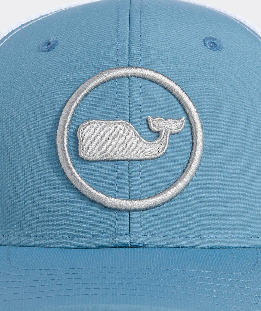 Vineyard Vines Whale Dot Performance Trucker Hat