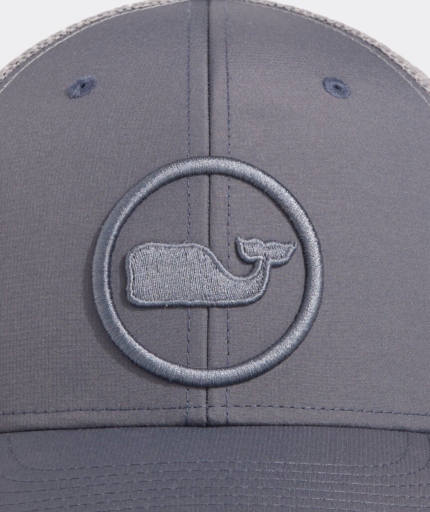 Vineyard Vines Whale Dot Performance Trucker Hat