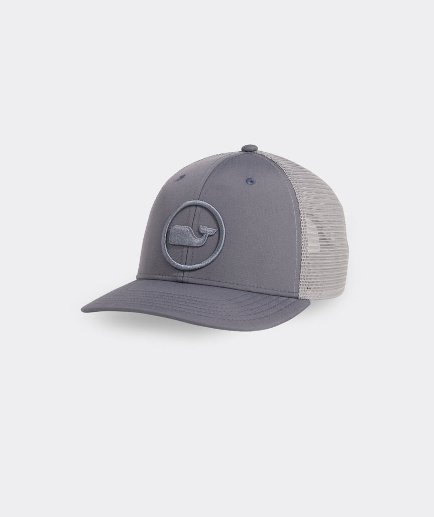 Vineyard Vines Whale Dot Performance Trucker Hat