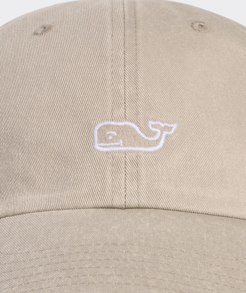 Vineyard Vines Garment-Washed Classic Whale Baseball Hat