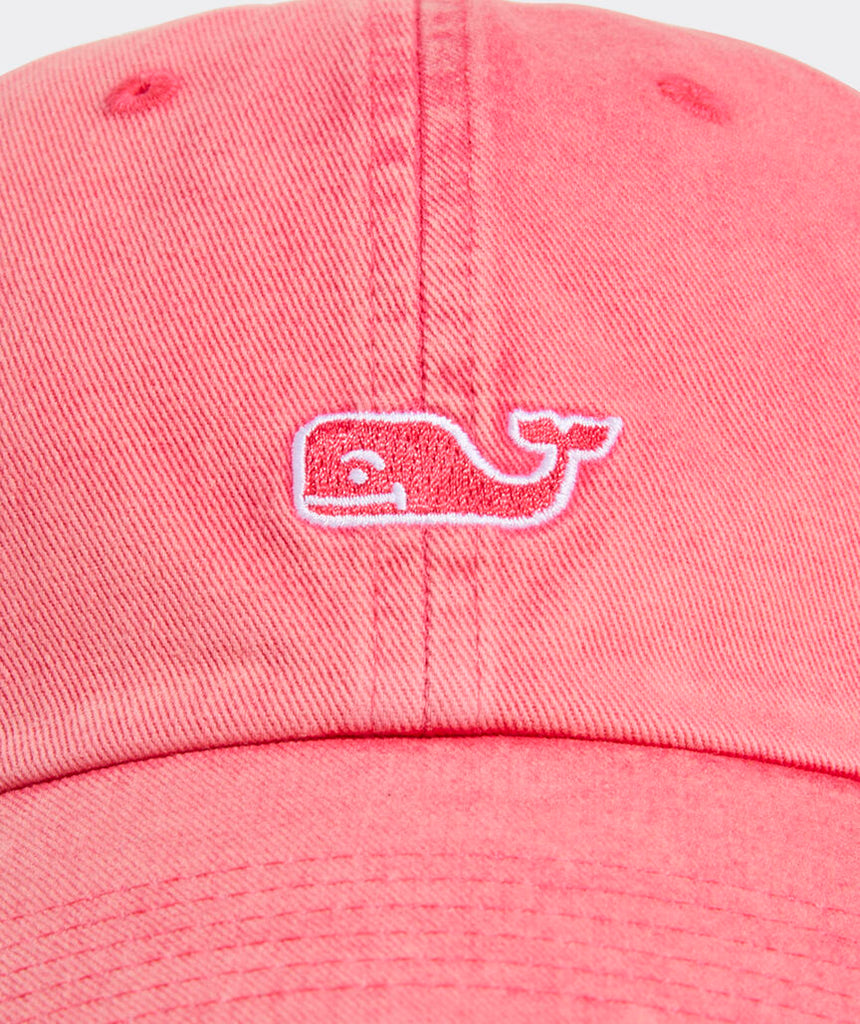 Vineyard Vines Garment-Washed Classic Whale Baseball Hat