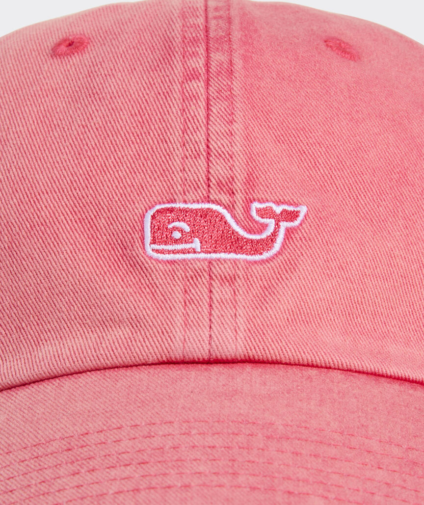 Vineyard Vines Garment-Washed Classic Whale Baseball Hat