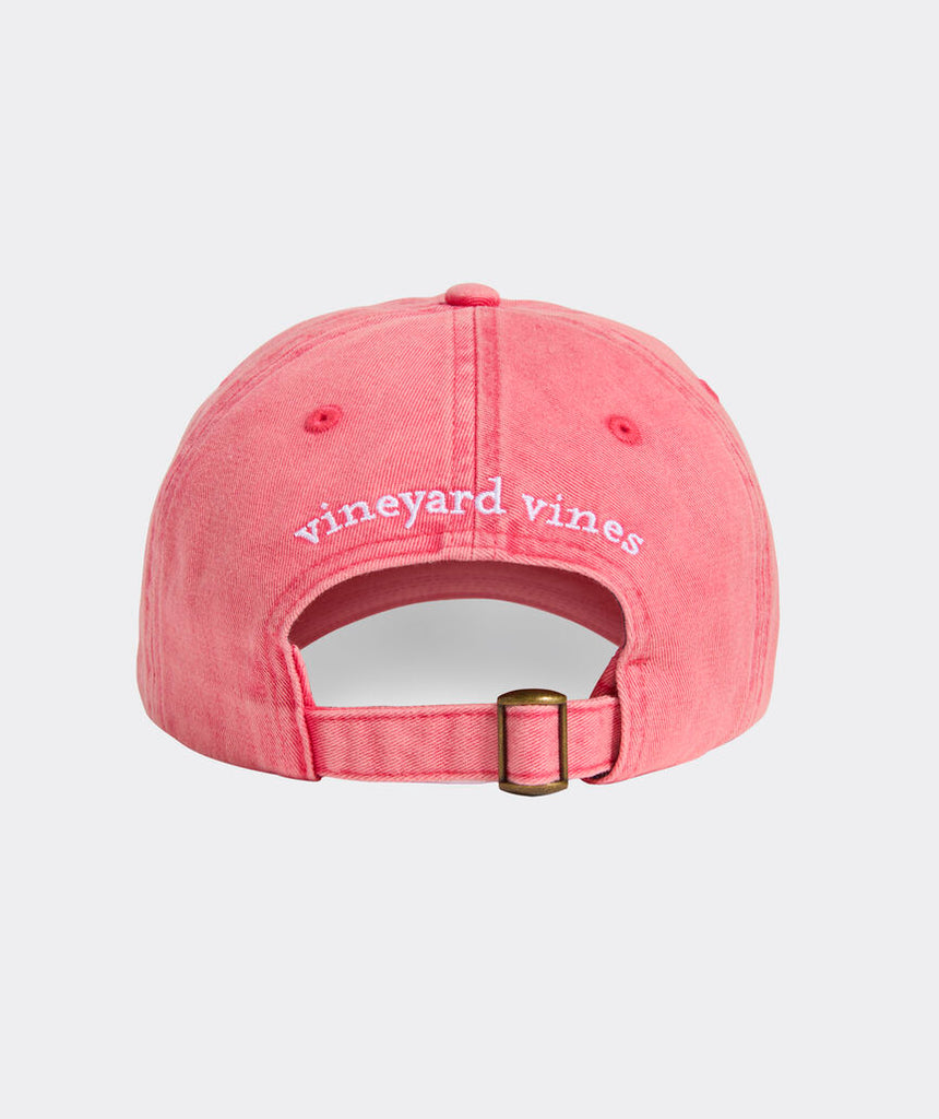 Vineyard Vines Garment-Washed Classic Whale Baseball Hat