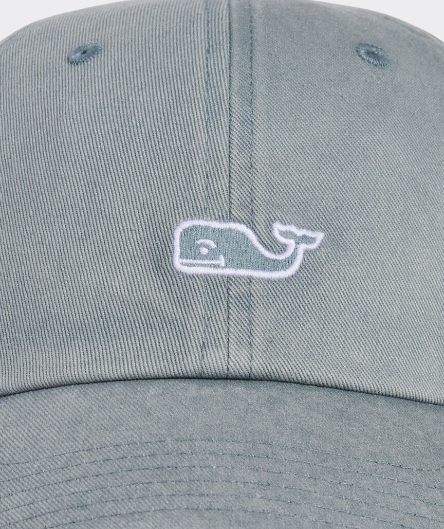Vineyard Vines Garment-Washed Classic Whale Baseball Hat