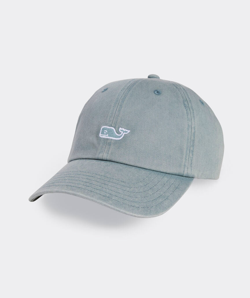 Vineyard Vines Garment-Washed Classic Whale Baseball Hat