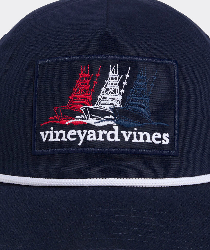 Vineyard Vines Sportfisher Patch Canvas 5-Panel Hat