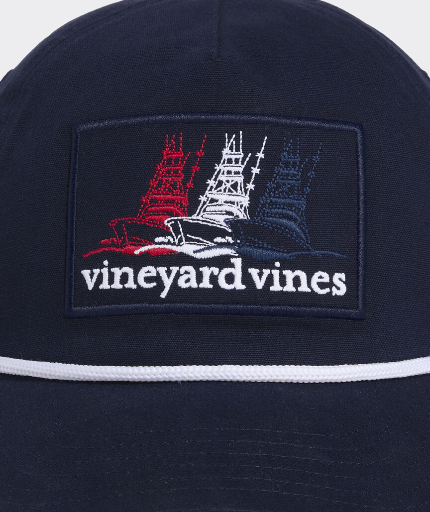 Vineyard Vines Sportfisher Patch Canvas 5-Panel Hat