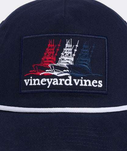 Vineyard Vines Sportfisher Patch Canvas 5-Panel Hat