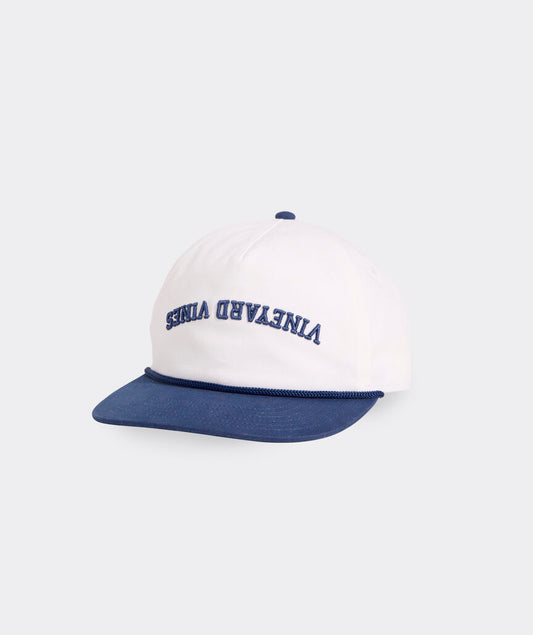 Vineyard Vines Embroidered Upside Down Logo 5-Panel Hat