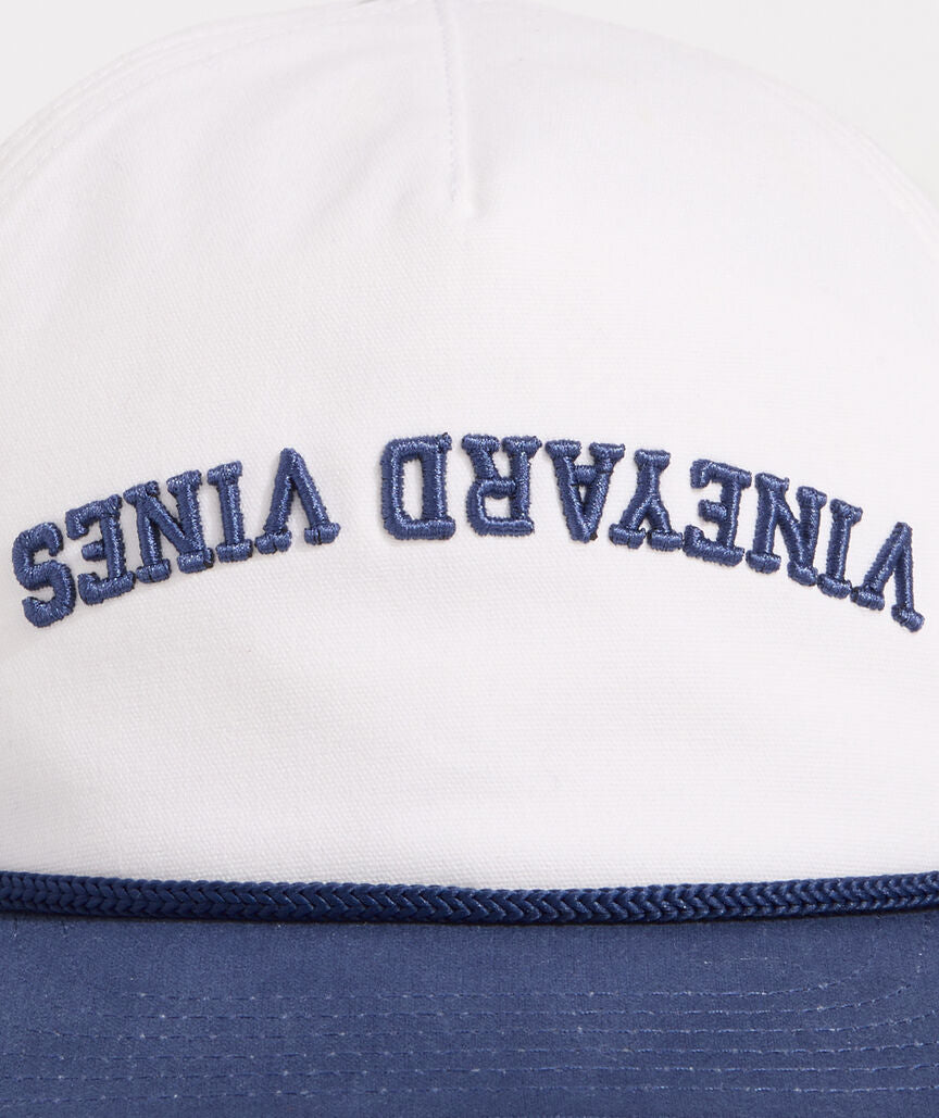 Vineyard Vines Embroidered Upside Down Logo 5-Panel Hat