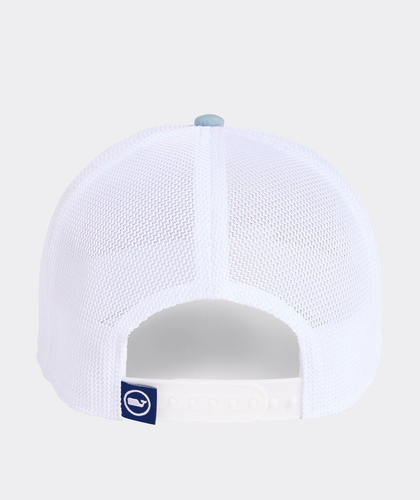 Vineyard Vines Retro Fish Rubber Patch Trucker Hat