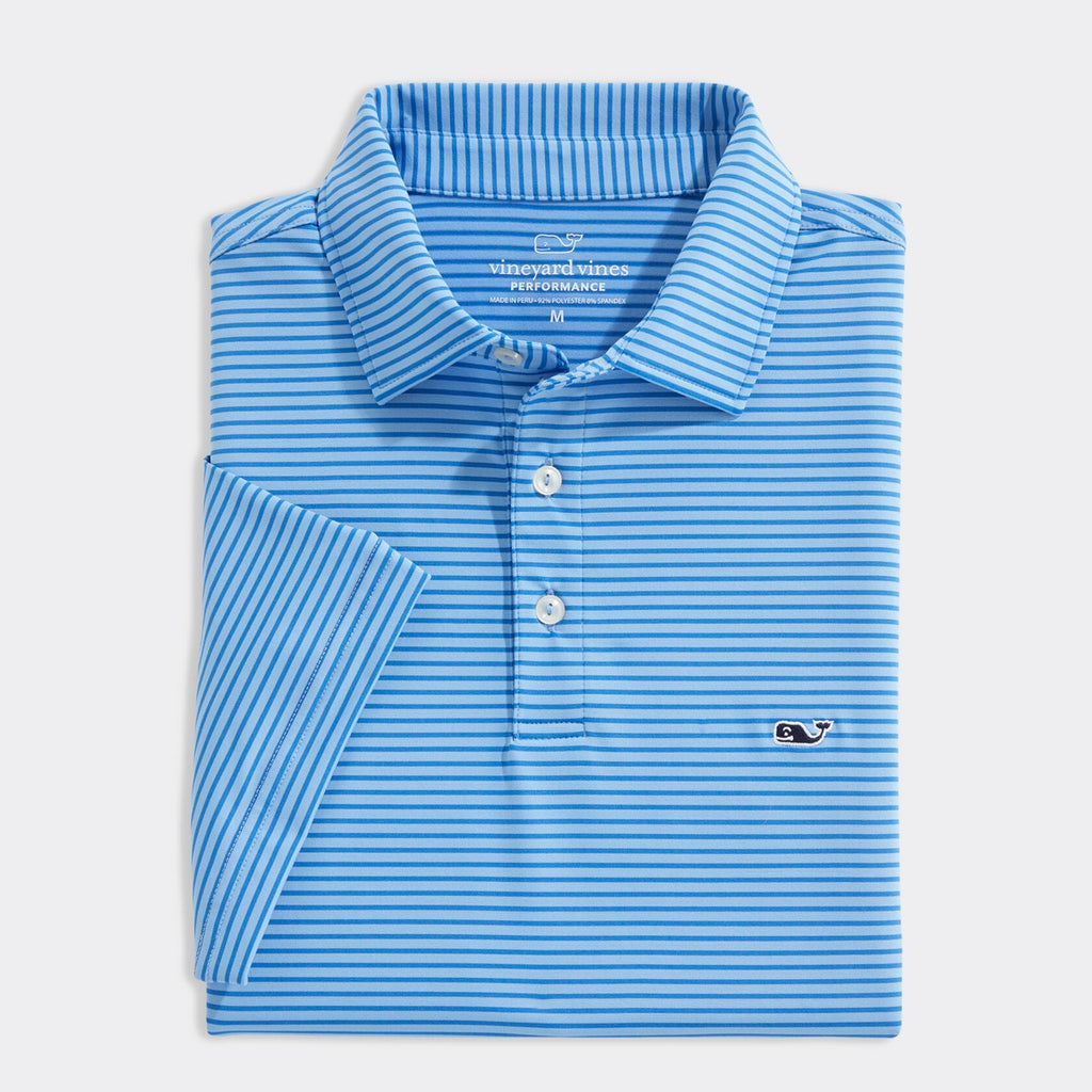 Vineyard Vines Men's Bradley Stripe Sankaty Polo