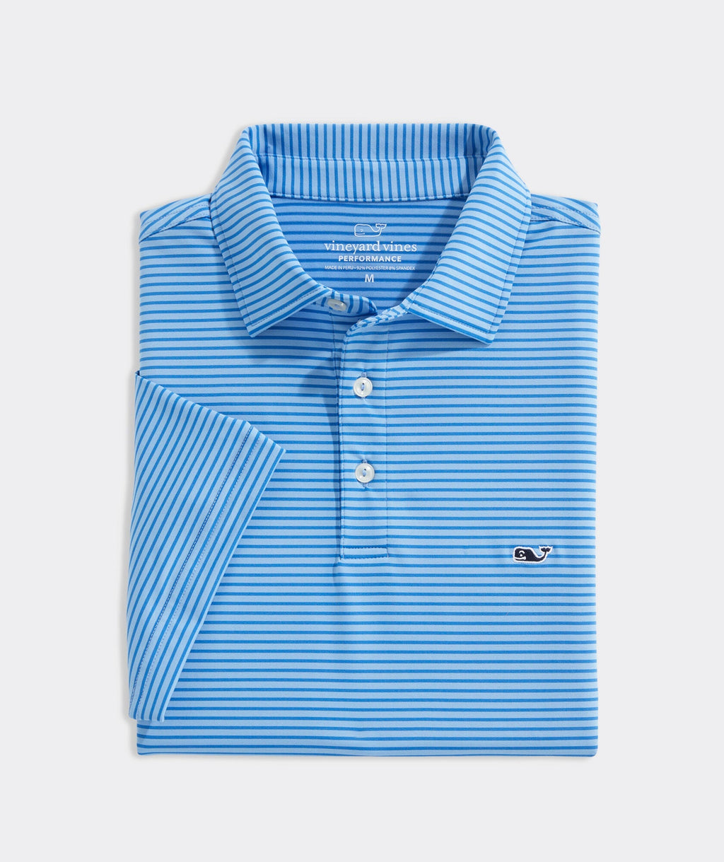 Vineyard Vines Men's Bradley Stripe Sankaty Polo