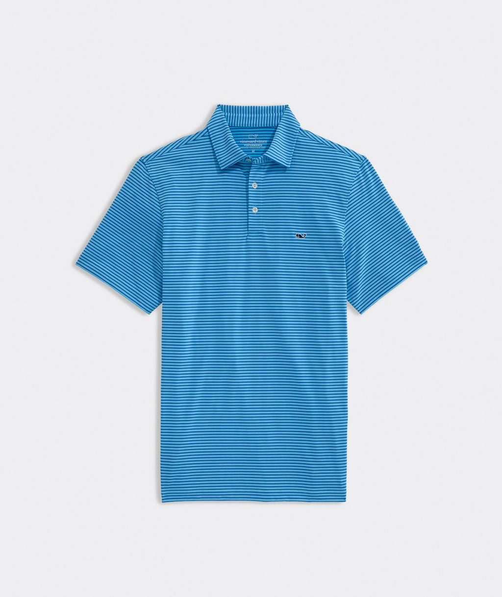 Vineyard Vines Men's Bradley Stripe Sankaty Polo
