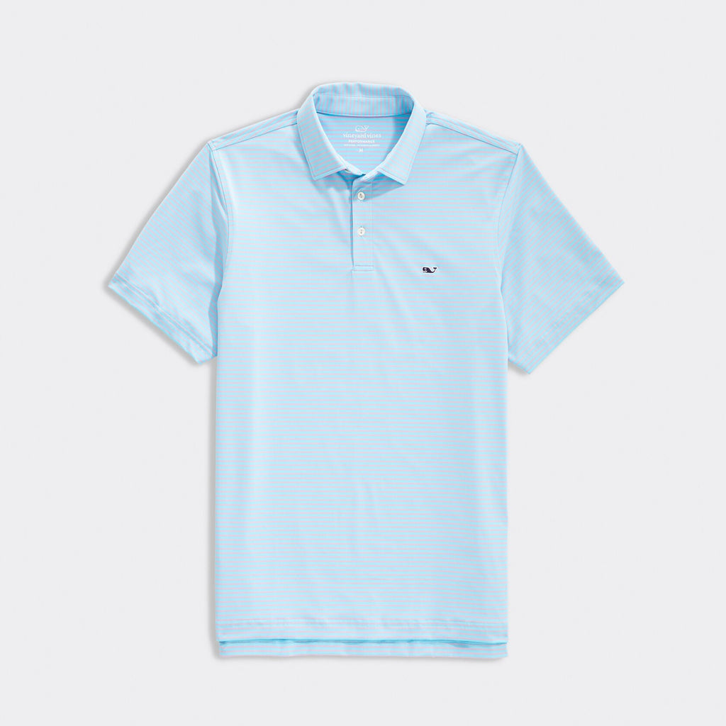 Vineyard Vines Men's Bradley Stripe Sankaty Polo