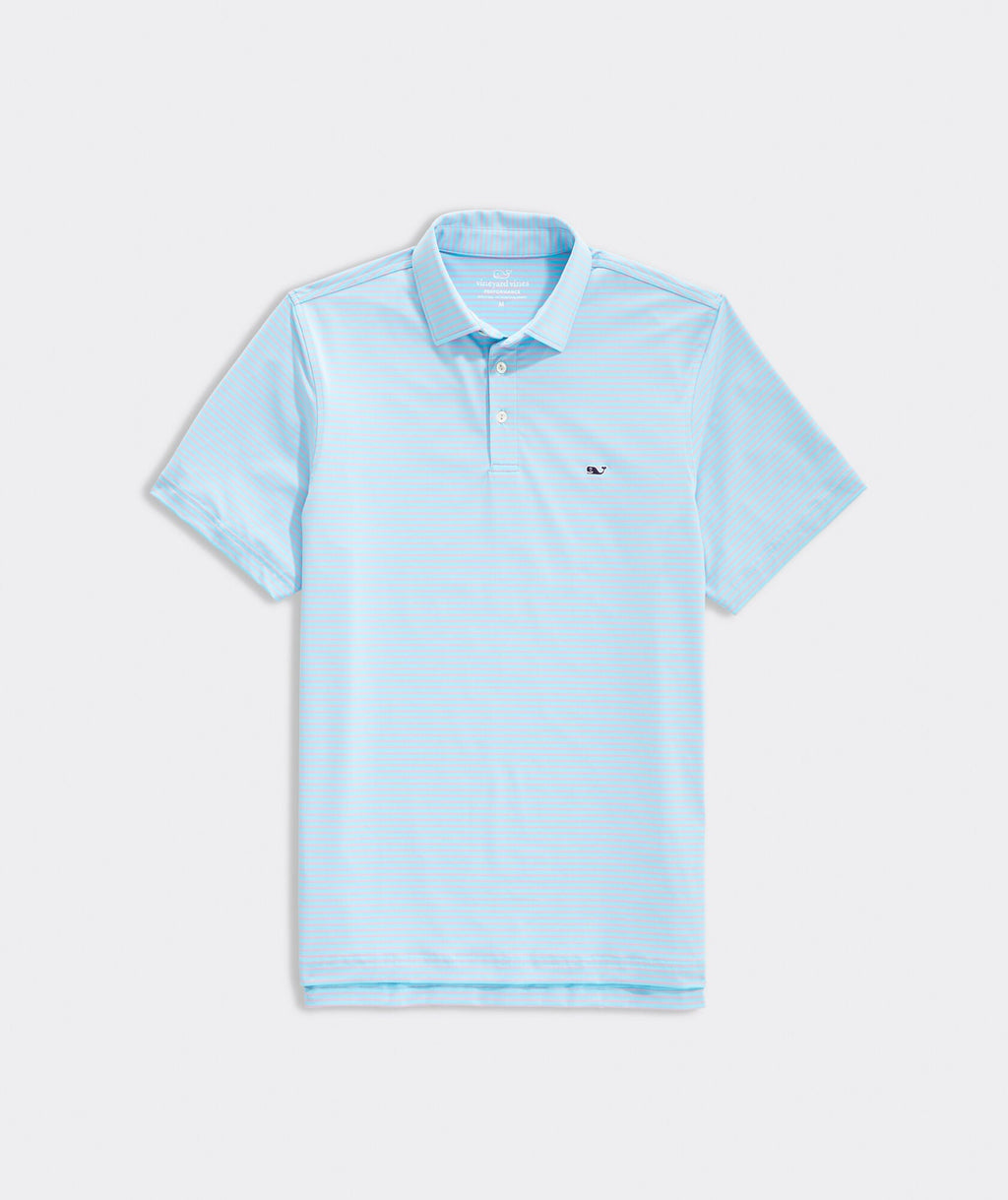 Vineyard Vines Men's Bradley Stripe Sankaty Polo