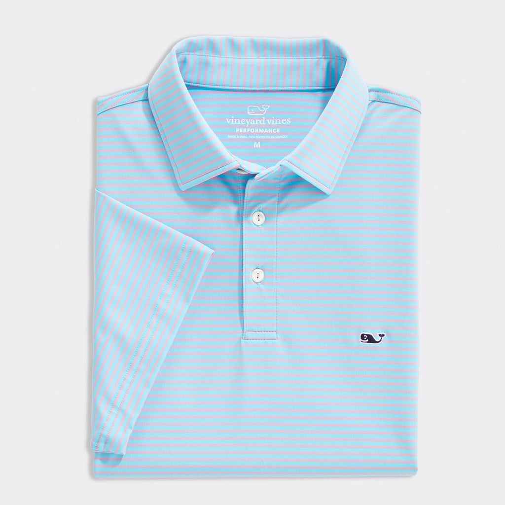 Vineyard Vines Men's Bradley Stripe Sankaty Polo