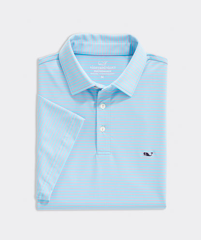 Vineyard Vines Men's Bradley Stripe Sankaty Polo