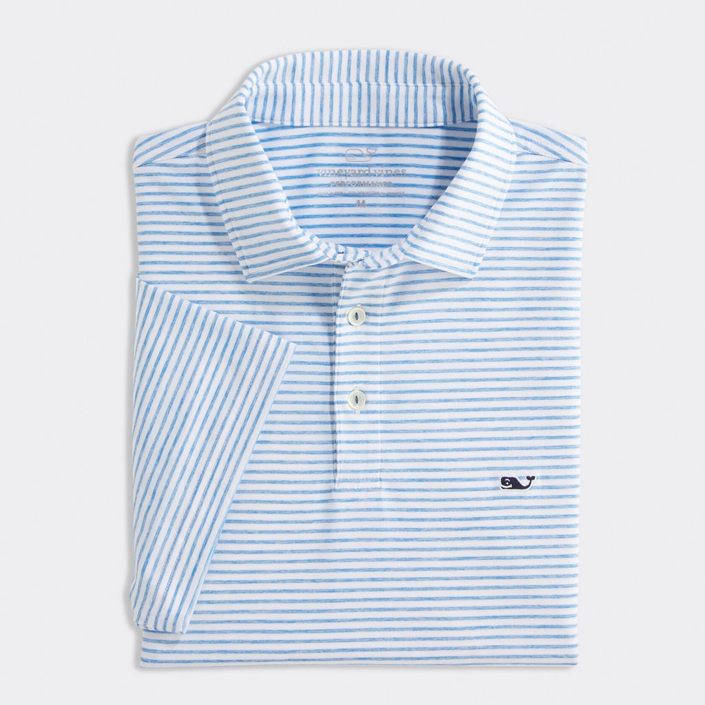 Vineyard Vines Men's Bradley Stripe Sankaty Polo