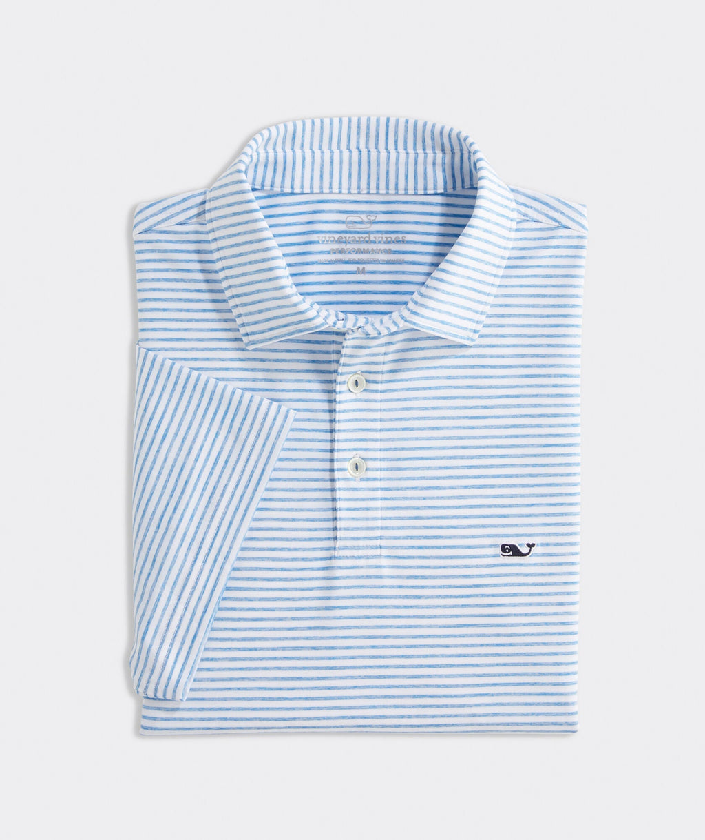 Vineyard Vines Men's Bradley Stripe Sankaty Polo