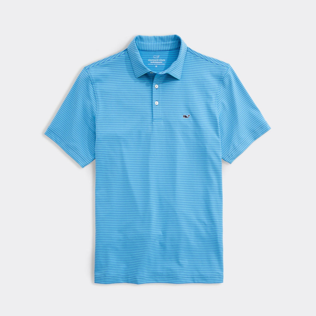 Vineyard Vines Men's Bradley Stripe Sankaty Polo