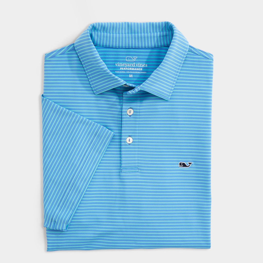 Vineyard Vines Men's Bradley Stripe Sankaty Polo