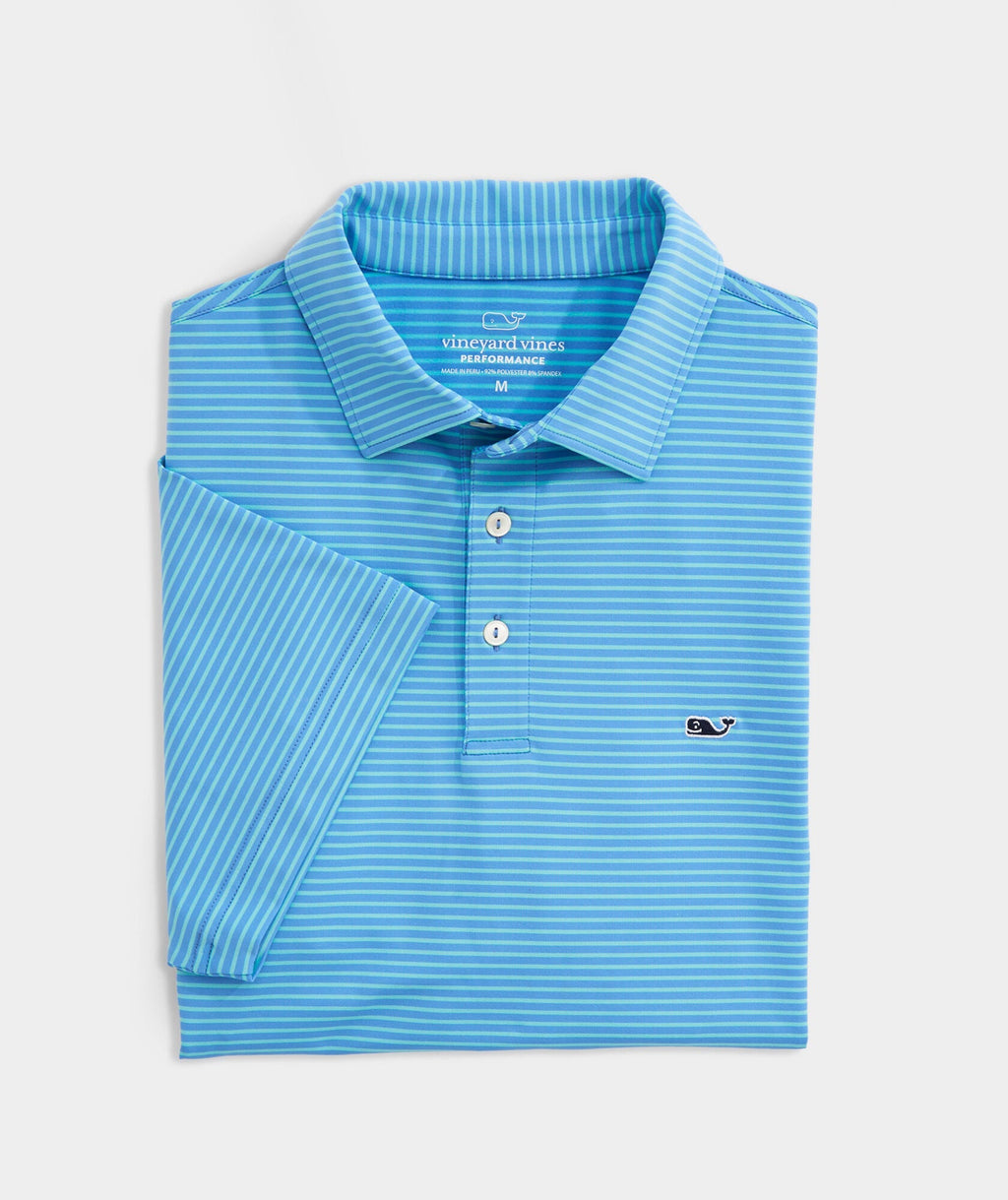Vineyard Vines Men's Bradley Stripe Sankaty Polo
