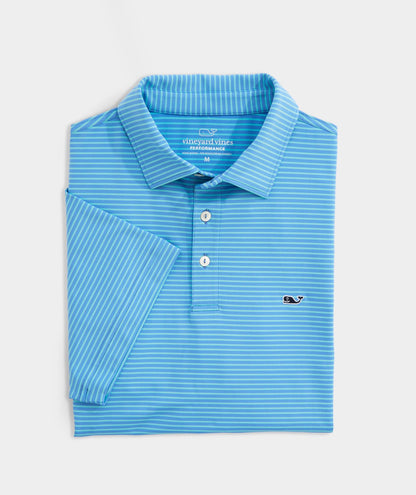 Vineyard Vines Men's Bradley Stripe Sankaty Polo