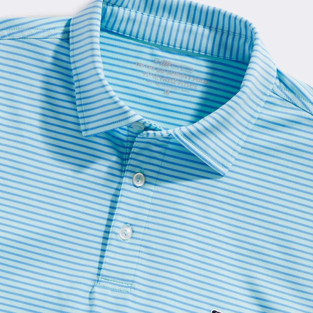 Vineyard Vines Men's Bradley Stripe Sankaty Polo
