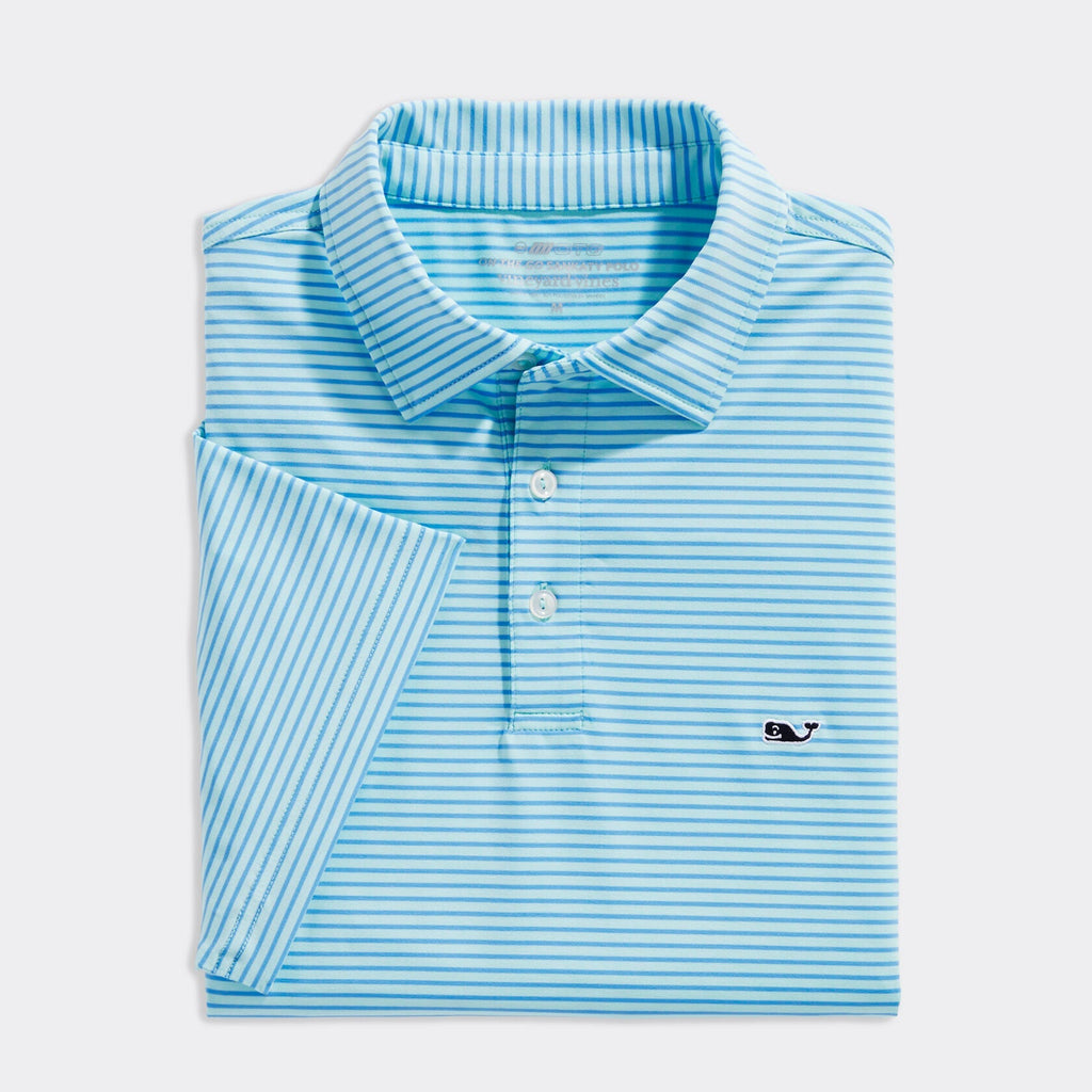 Vineyard Vines Men's Bradley Stripe Sankaty Polo
