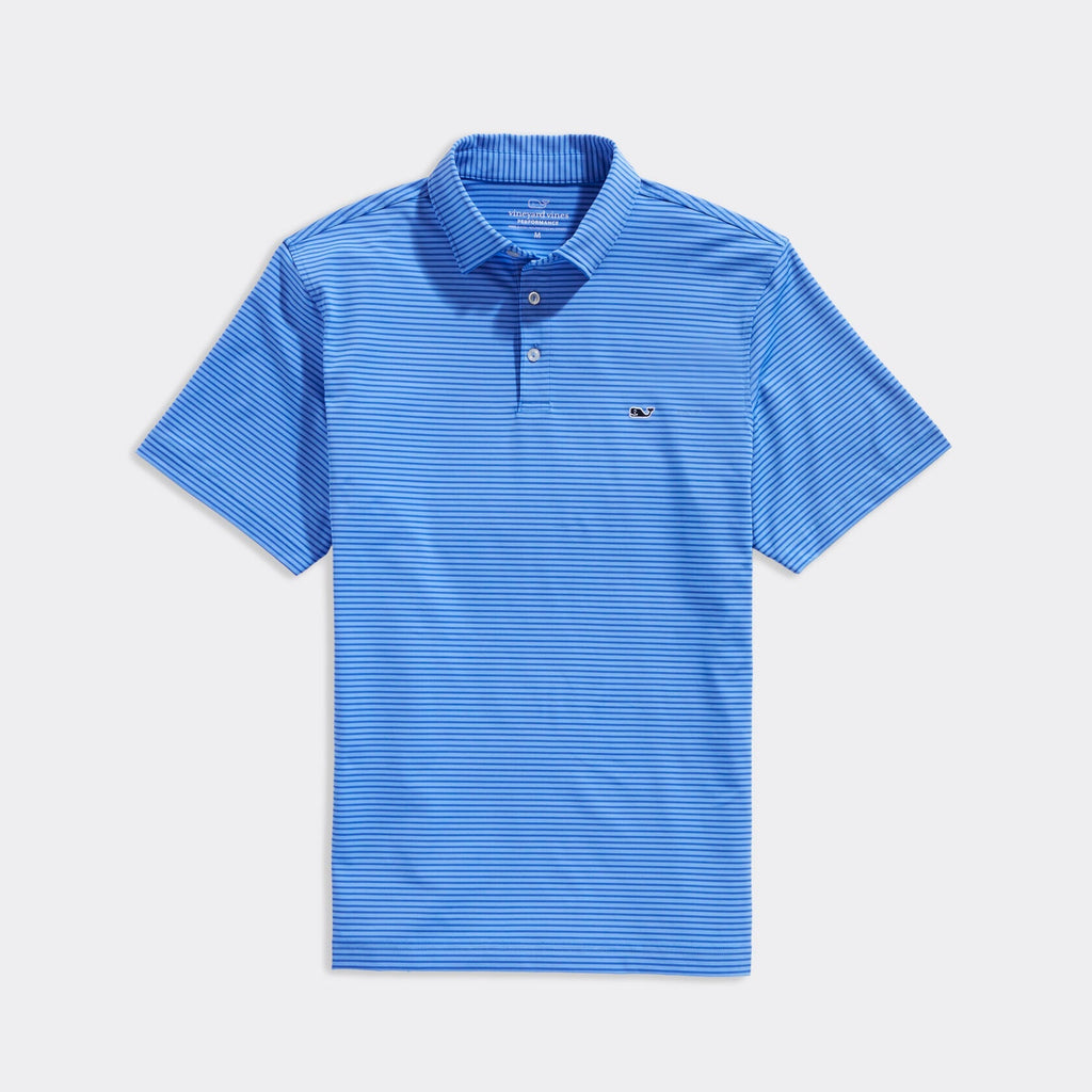 Vineyard Vines Men's Bradley Stripe Sankaty Polo