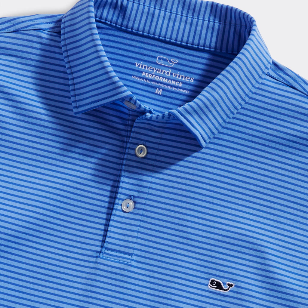 Vineyard Vines Men's Bradley Stripe Sankaty Polo