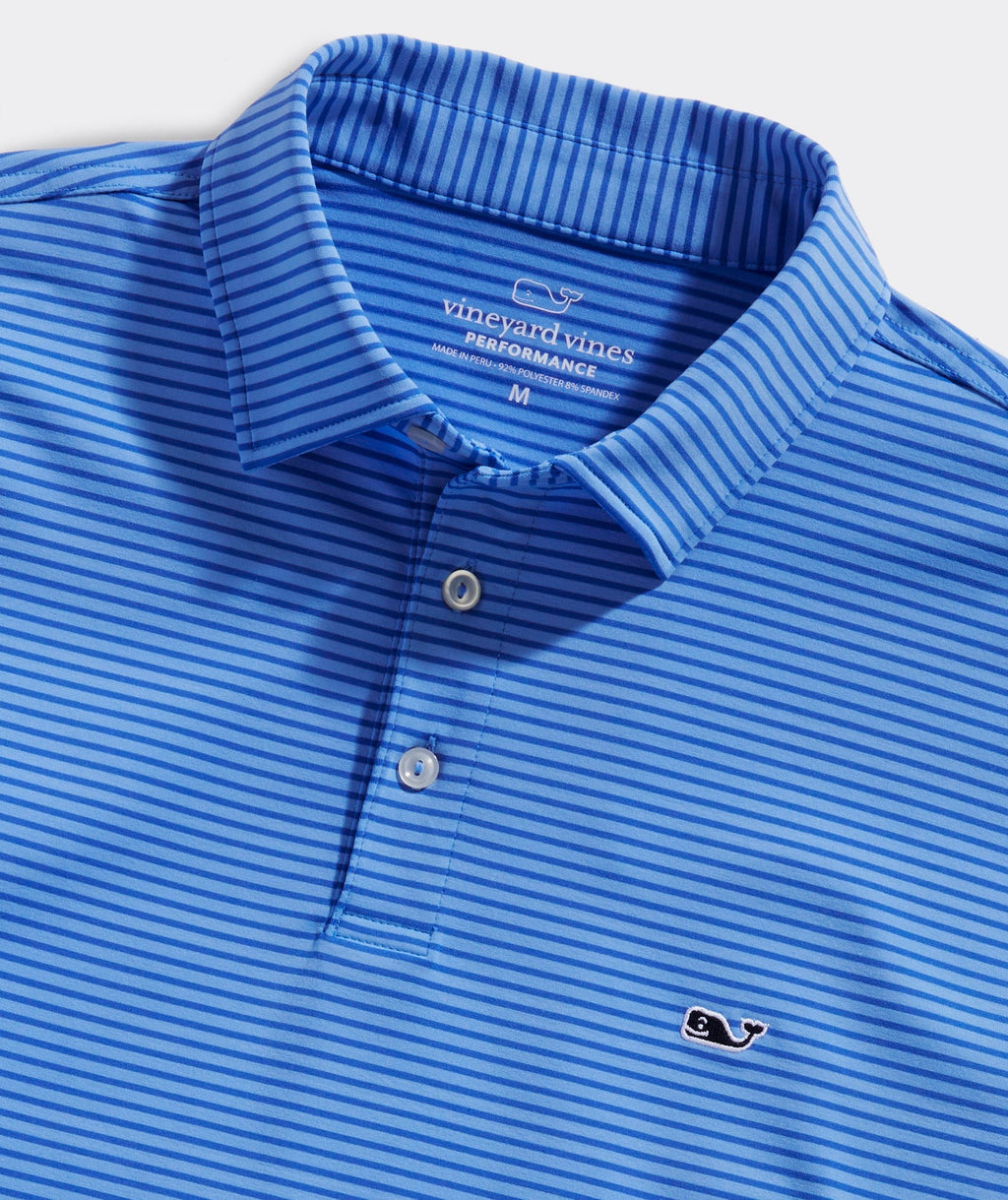 Vineyard Vines Men's Bradley Stripe Sankaty Polo