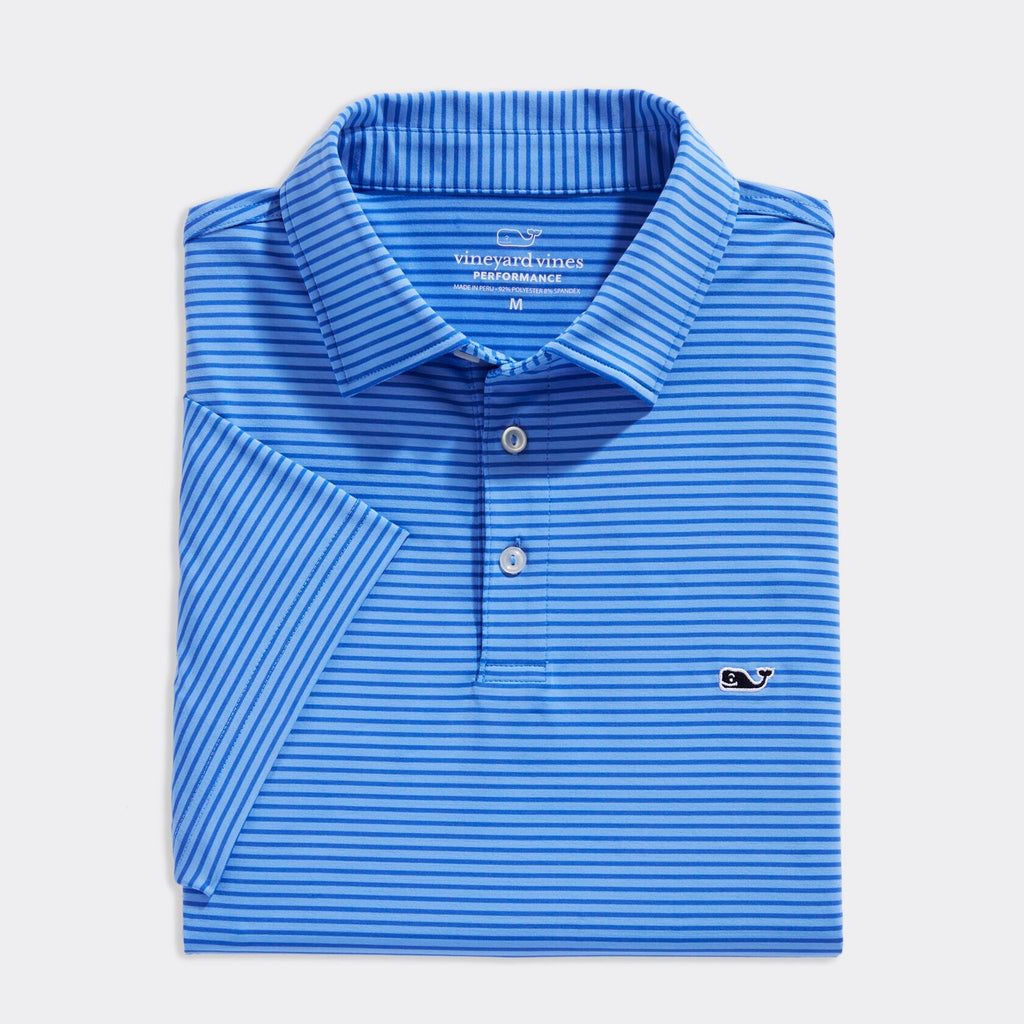 Vineyard Vines Men's Bradley Stripe Sankaty Polo