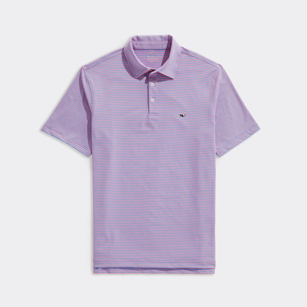 Vineyard Vines Men's Bradley Stripe Sankaty Polo