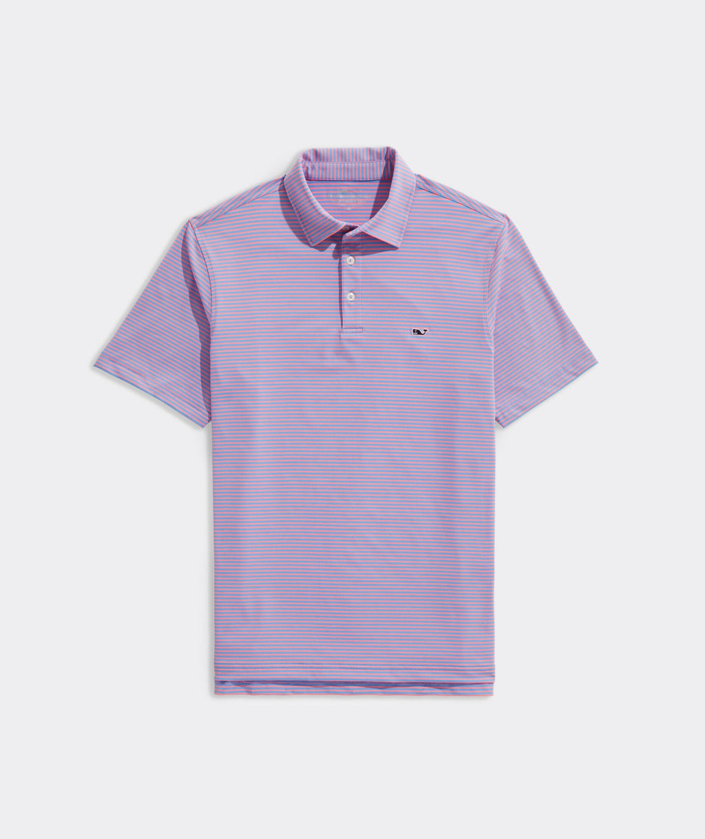 Vineyard Vines Men's Bradley Stripe Sankaty Polo