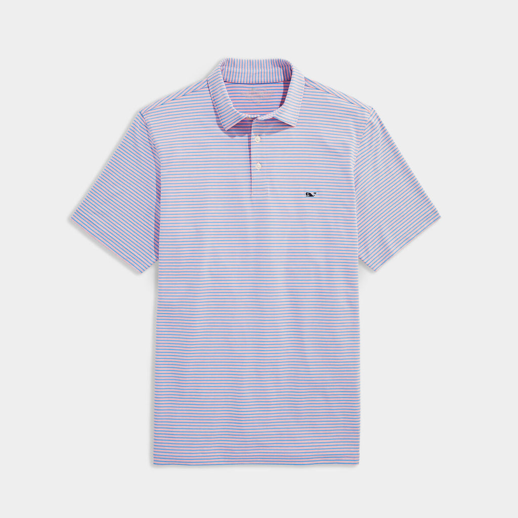 Vineyard Vines Men's Bradley Stripe Sankaty Polo