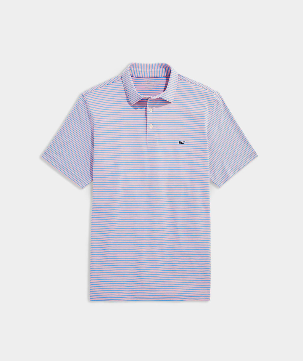 Vineyard Vines Men's Bradley Stripe Sankaty Polo